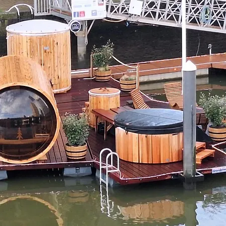 Wikkelboats At Wijnhaven * Rotterdam