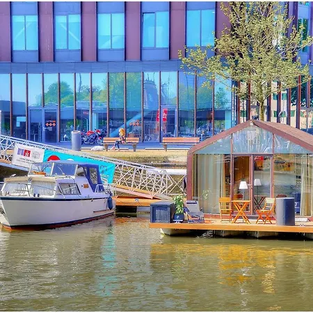 船上ホテル Wikkelboats At Wijnhaven *