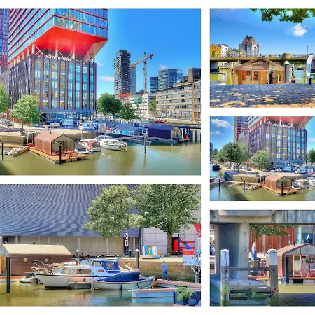 Wikkelboats At Wijnhaven Botel *