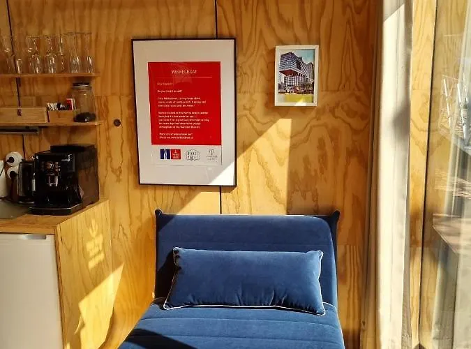 Úszó hotel Wikkelboats At Wijnhaven