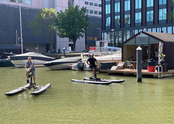 Wikkelboats At Wijnhaven Ботель Роттердам