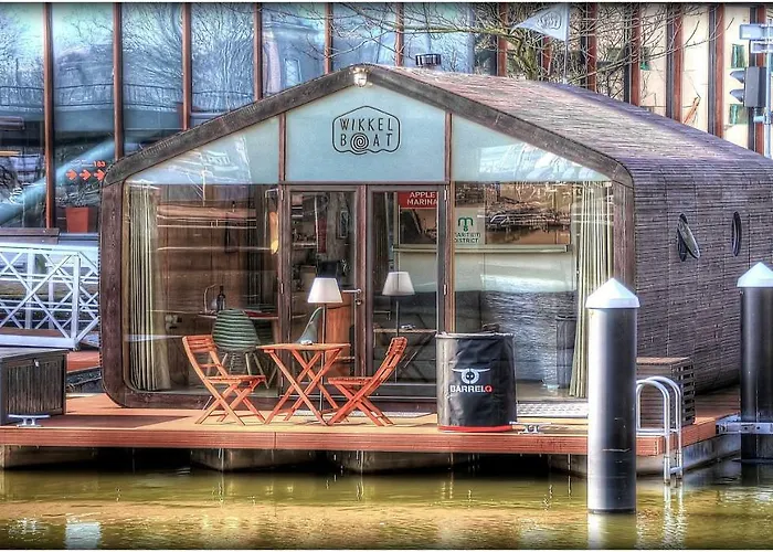 Ботель Wikkelboats At Wijnhaven Роттердам